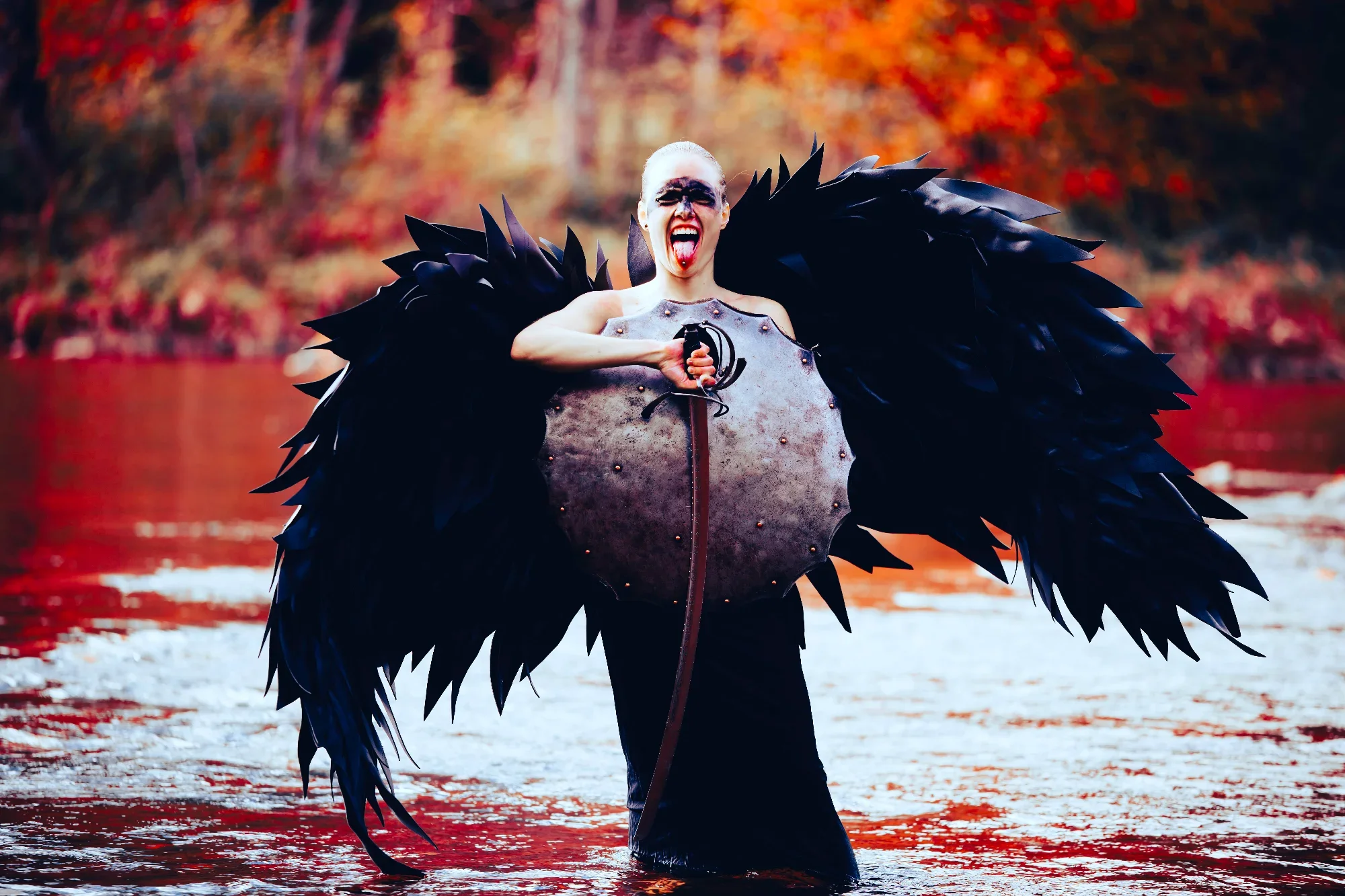 River of blood