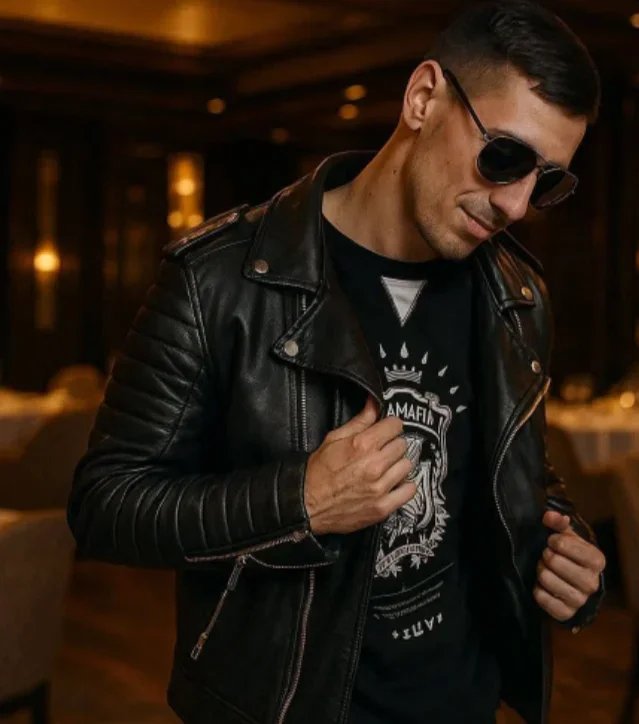 „Cień elegancji – siła stylu w półmroku”