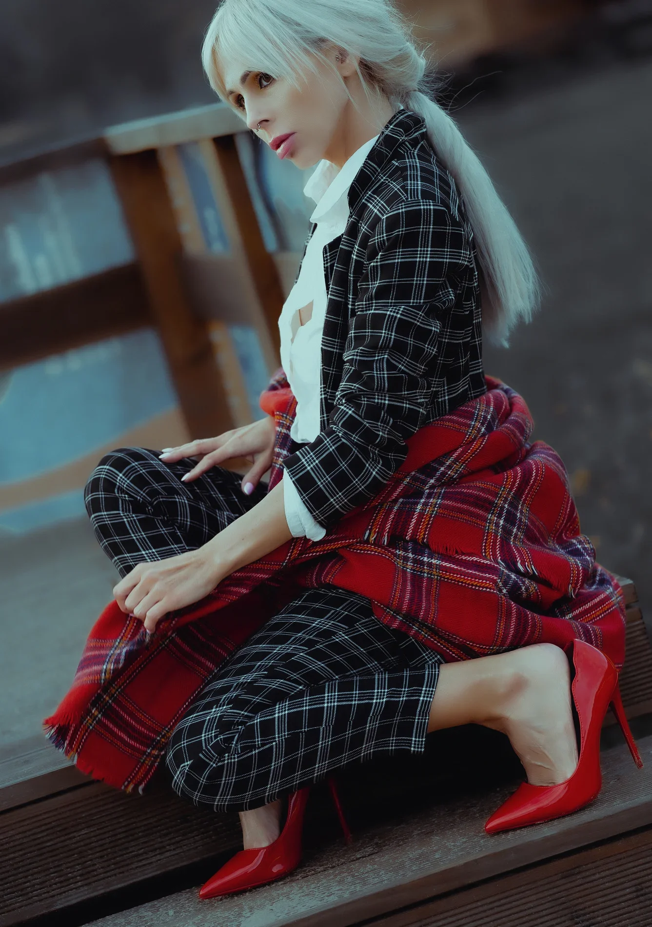 red