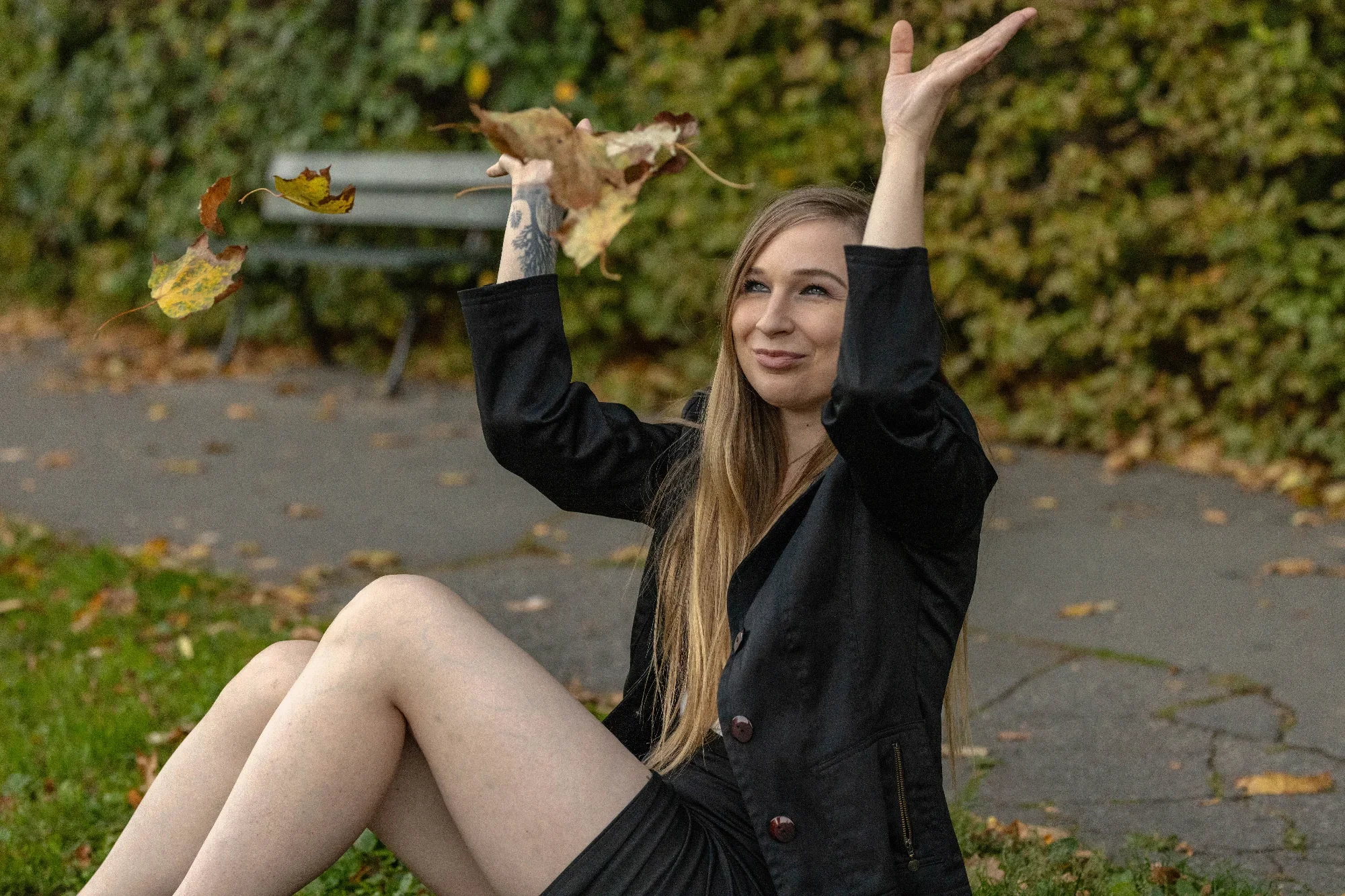 Sesja plenerowa w Wilanowie