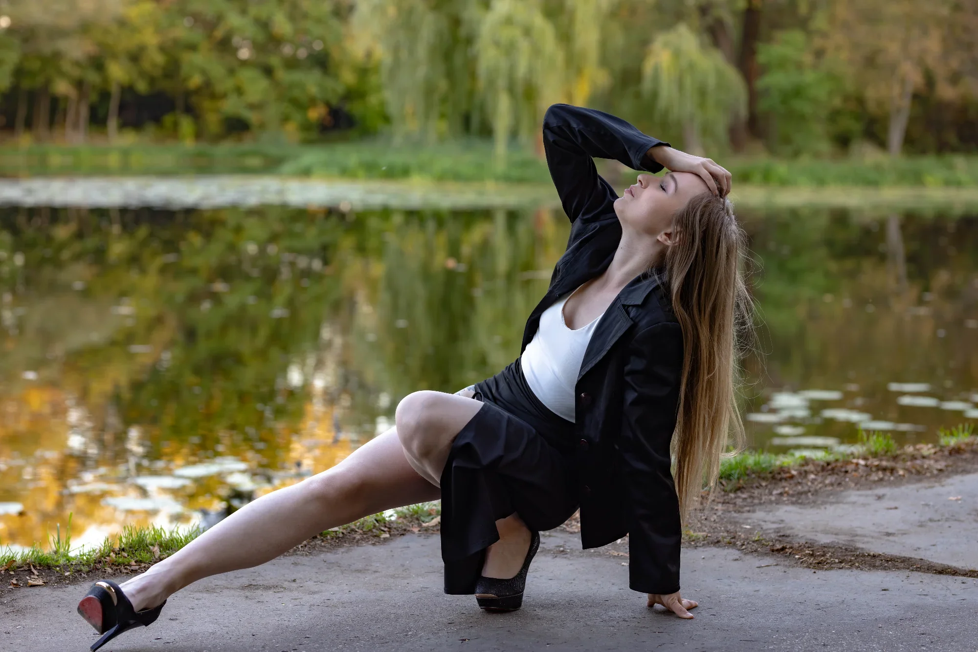 Sesja plenerowa w Wilanowie