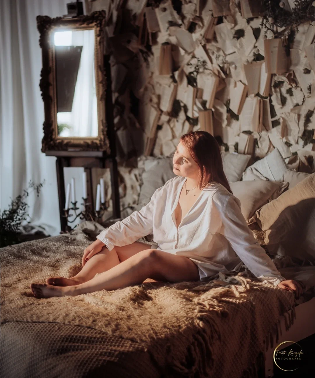 Sesja w pięknym studio